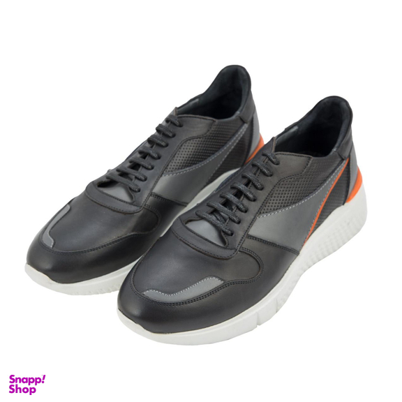 کفش مردانه سانتیاگو رنگ مشکی طوسی