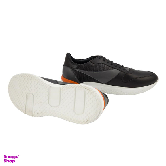 کفش مردانه سانتیاگو رنگ مشکی طوسی