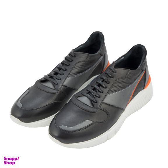 کفش مردانه سانتیاگو رنگ مشکی طوسی