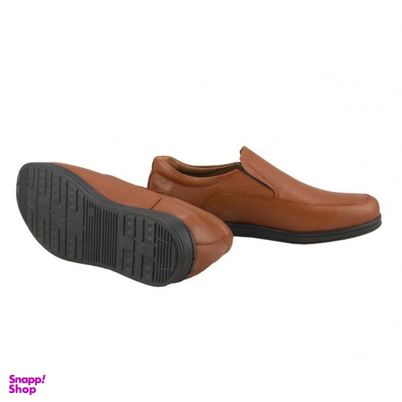 کفش مردانه ادوین رنگ عسلی