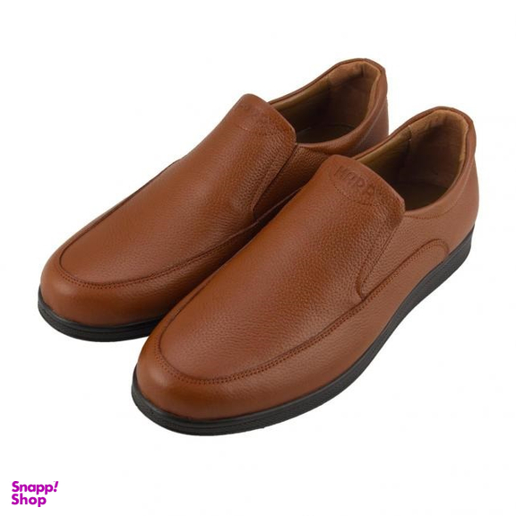 کفش مردانه ادوین رنگ عسلی