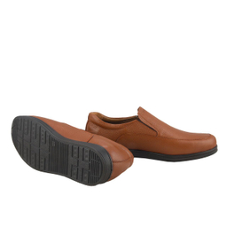 کفش مردانه ادوین رنگ عسلی