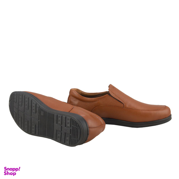 کفش مردانه ادوین رنگ عسلی