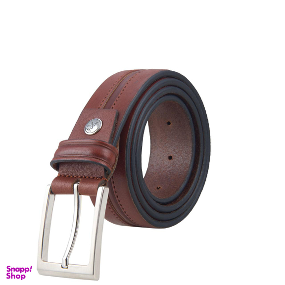 کمربند مردانه کد 10 رنگ قهوه ای