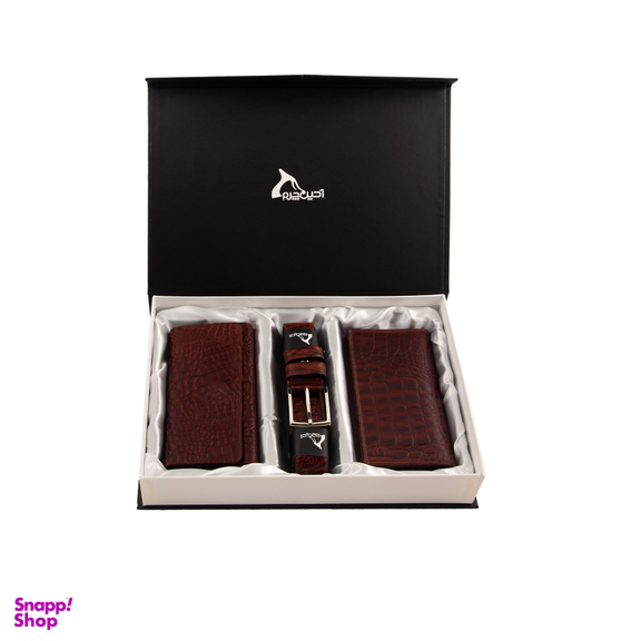 ست هدیه چرم طبیعی آدین چرم (Adin Charm) مدل DS24