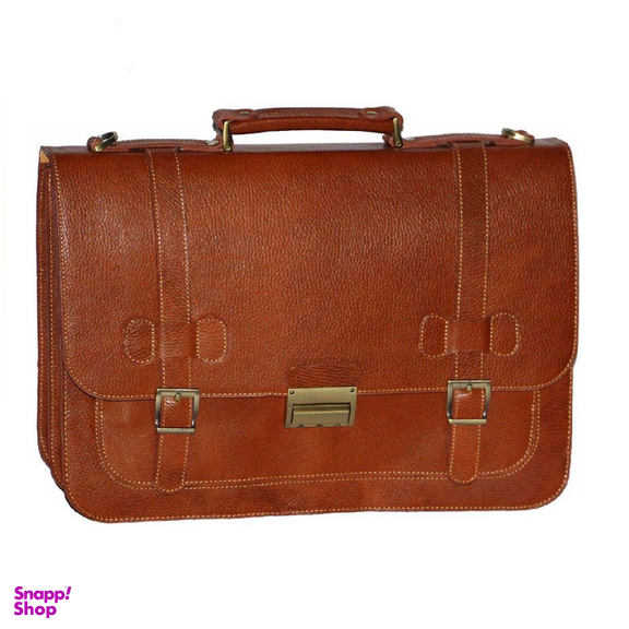 کیف اداری چرم طبیعی فلوتر چرم بارز مدل DL5
