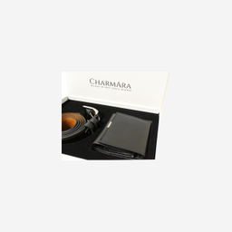 ست دو تکه چرم چرم آرا (Charmara) مدل s015 رنگ مشکی