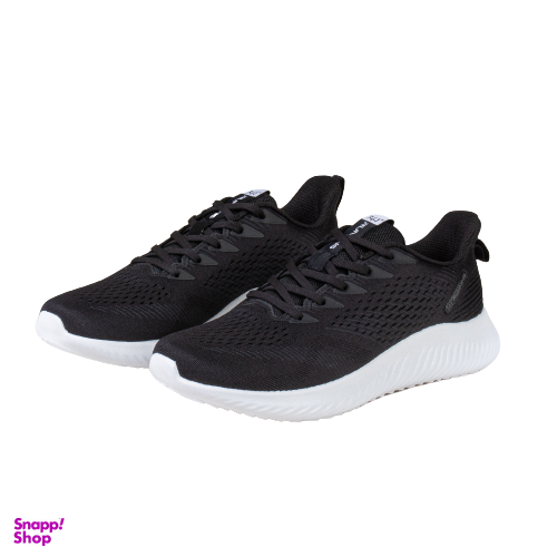 کفش حرفه ای مردانه مخصوص دویدن و پیاده روی طولانی مدت (361) مدل 572032223-4 رنگ مشکی سفید