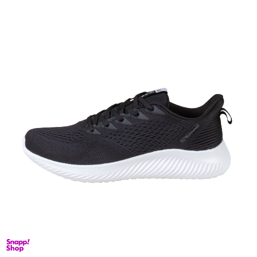 کفش حرفه ای مردانه مخصوص دویدن و پیاده روی طولانی مدت (361) مدل 572032223-4 رنگ مشکی سفید