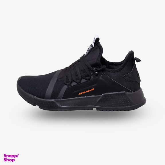 کفش راحتی مردانه مدل Lifestyle کد 571846712-6 رنگ پرکلاغی-نارنجی