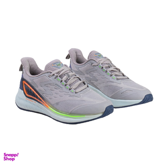 کفش مردانه حرفه ای مخصوص دویدن و پیاده روی طولانی مدت (361) مدل 572032218-2 رنگ طوسی آبی