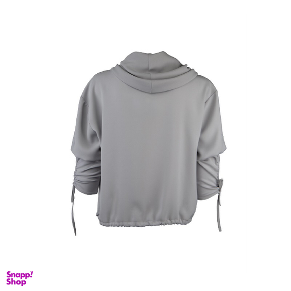 تاپ ریشه دار رنگ طوسی