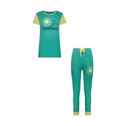 ست بلوز و شلوار نخی زنانه ریواس (Reevas) طرح Sunshine کد 358036212 فری سایز