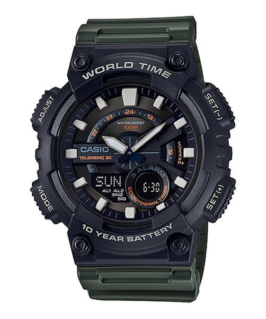 ساعت مچی مردانه کاسیو (Casio) مدل CASIO – AEQ-110W-3A