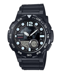 ساعت مچی مردانه کاسیو (Casio) مدل CASIO – AEQ-100W-1A