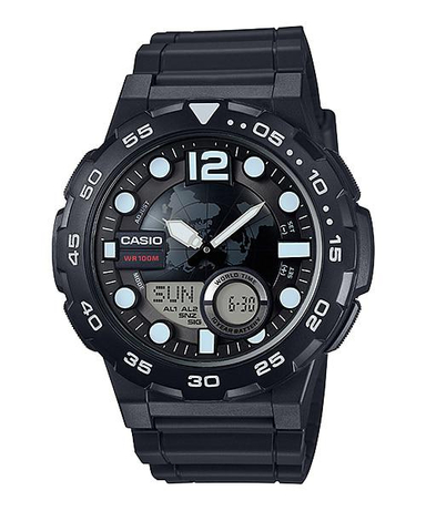 ساعت مچی مردانه کاسیو (Casio) مدل CASIO – AEQ-100W-1A
