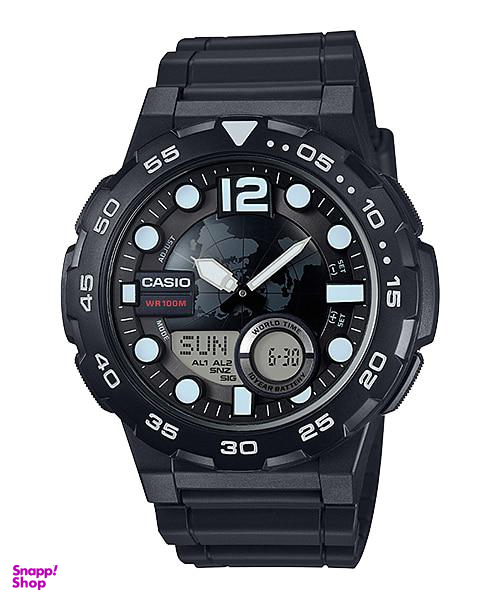 ساعت مچی مردانه کاسیو (Casio) مدل CASIO – AEQ-100W-1A