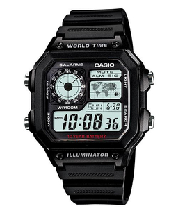 ساعت مچی مردانه کاسیو (Casio) مدل CASIO – AE-1200WH-1A