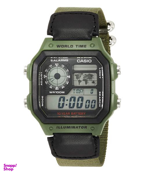 ساعت مچی کاسیو (Casio) مدل CASIO – AE-1200WHB-3B