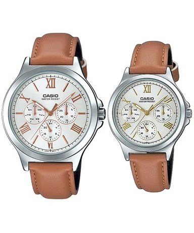ست ساعت کاسیو (Casio) LTP-V300L-7A2 و CASIO -MTP-V300L-7A2