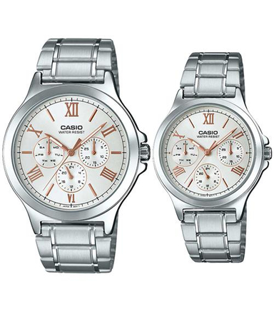 ست ساعت کاسیو (Casio) LTP-V300D-7A2 و CASIO -MTP-V300D-7A2
