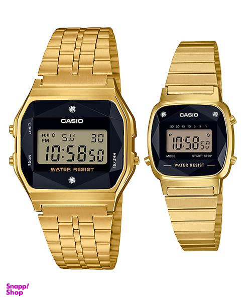 ست ساعت کاسیو (Casio) LA670WGAD-1D و CASIO – A159WGED-1D