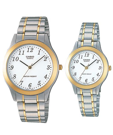 ست ساعت کاسیو (Casio) LTP-1128G-7B و CASIO – MTP-1128G-7B