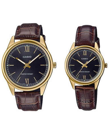 ست ساعت کاسیو (Casio) LTP-V005GL-1B2 و CASIO – MTP-V005GL-1B2