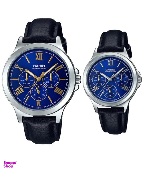 ست ساعت کاسیو (Casio) LTP-V300L-2A2 و CASIO – MTP-V300L-2A