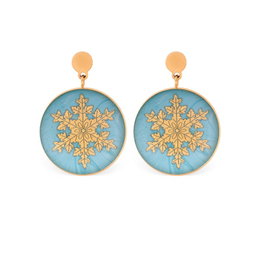 گوشواره زنانه زرسام (Zarsam) مدل زمستان سری مانی کلاسیک