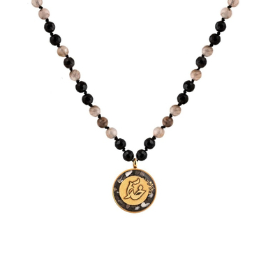 گردنبند زنانه زرسام (Zarsam) سری مانی کلاسیک مدل خدا نظر