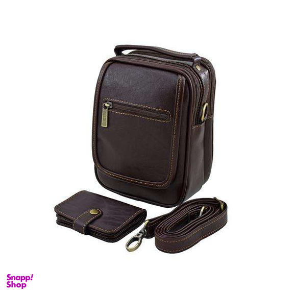 ست هدیه چرم آرتان کد AR07006db رنگ مشکی