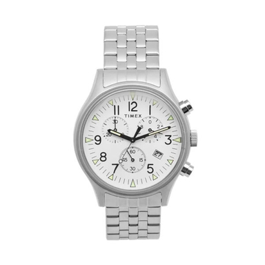 ساعت مچی عقربه ای مردانه تایمکس (Timex) مدل TW2R68900 رنگ نقره ای