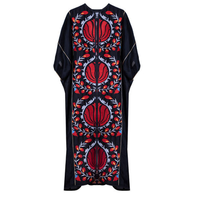 مانتو زنانه کلوتو مدل TUBA رنگ مشکی سایز فری (38-44)