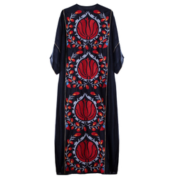 مانتو زنانه کلوتو مدل TUBA رنگ مشکی سایز فری (38-44)