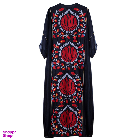 مانتو زنانه کلوتو مدل TUBA رنگ مشکی سایز فری (38-44)