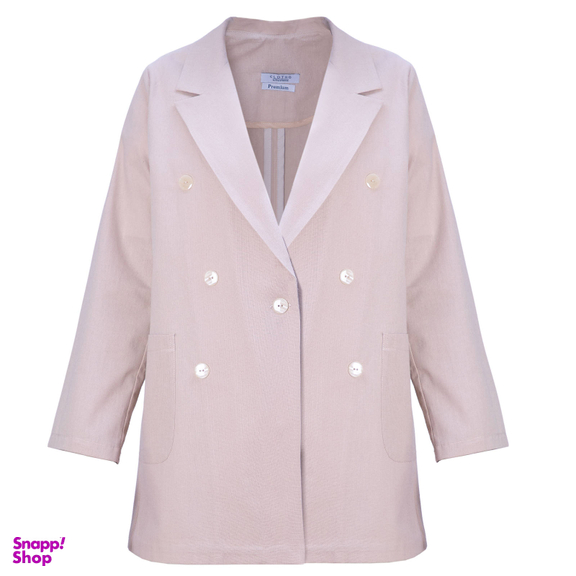 ست کت و شلوار زنانه کلوتو مدل MADDOX cRm رنگ یاسی سایز فری (38-42)