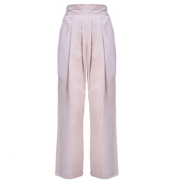 ست کت و شلوار زنانه کلوتو مدل MADDOX cRm رنگ یاسی سایز فری (38-42)