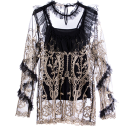 ست بلوز و تاپ زنانه کلوتو مدل MSH-BG-003 سایز فری (40-42)