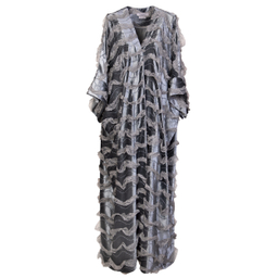 مانتو زنانه کلوتو مدل بوکان رنگ طوسی سایز فری