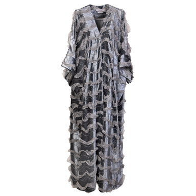 مانتو زنانه کلوتو مدل بوکان رنگ طوسی سایز فری