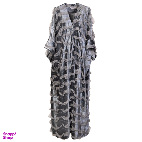 مانتو زنانه کلوتو مدل بوکان رنگ طوسی سایز فری