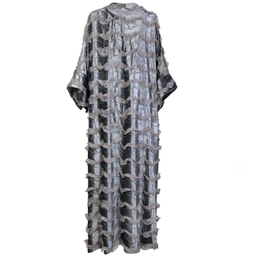 مانتو زنانه کلوتو مدل بوکان رنگ طوسی سایز فری