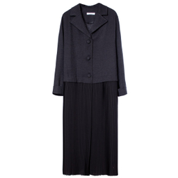 مانتو زنانه کلوتو مدل LO-BL-33 رنگ مشکی سایز فری (44-46)