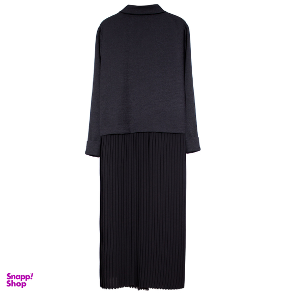 مانتو زنانه کلوتو مدل LO-BL-33 رنگ مشکی سایز فری (44-46)