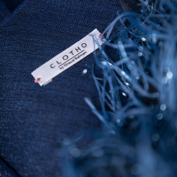 مانتو زنانه کلوتو مدل SHM-BL-0006 رنگ آبی سایز فری (36-42)