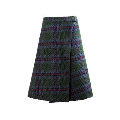 دامن زنانه کلوتو مدل اسکات رنگ سبز سایز فری (40-42)