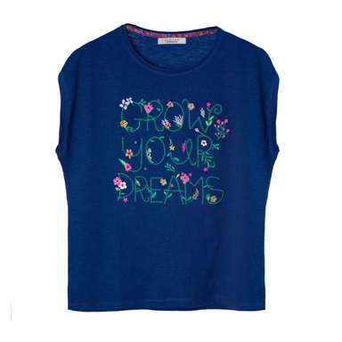 تی شرت زنانه کلوتو مدل FLORAL SUMMER db