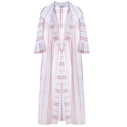 مانتو زنانه کلوتو مدل AYDI rd.Lng رنگ صورتی سایز فری (38-42)