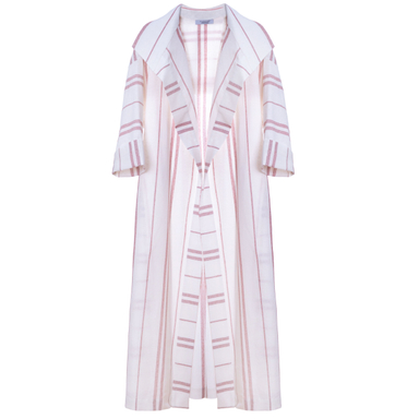 مانتو زنانه کلوتو مدل AYDI rd.Lng رنگ صورتی سایز فری (38-42)